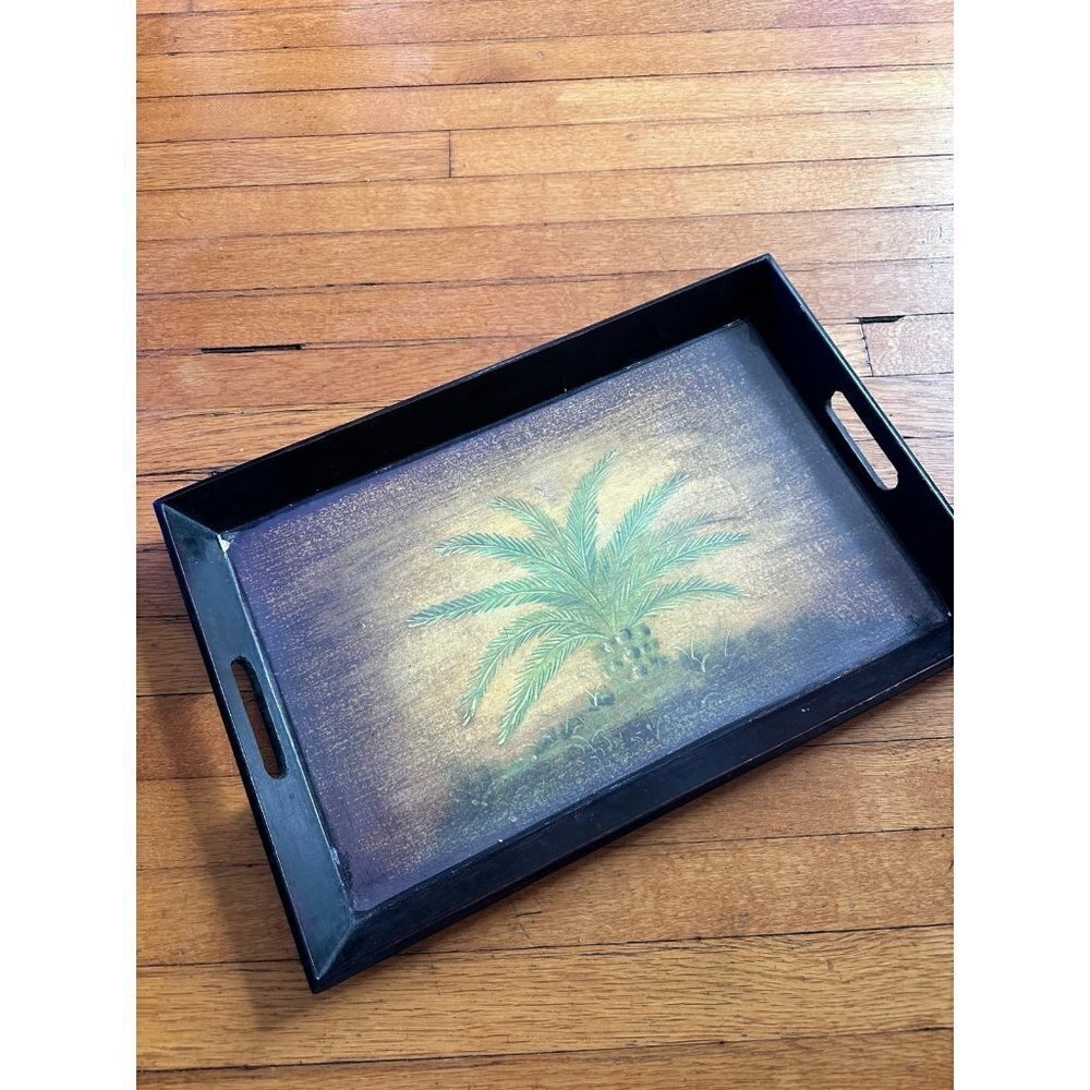 Pier 1 Tropical Tree Serving Platter